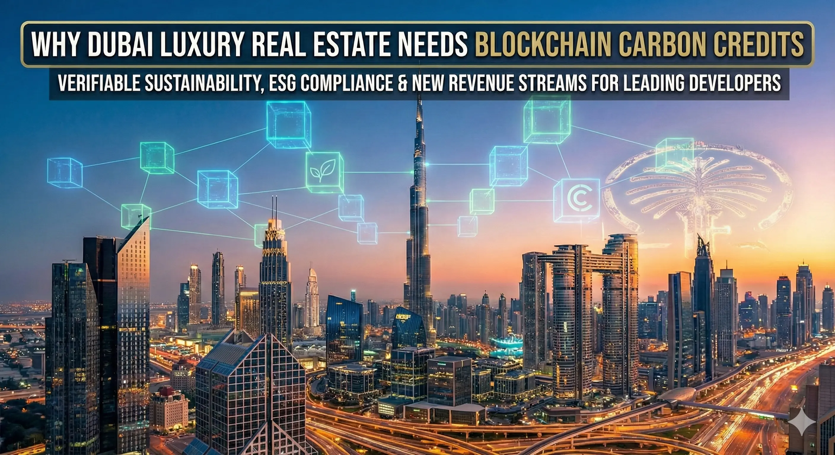 Why Dubai Luxury Real Estate Needs Blockchain Carbon Credits