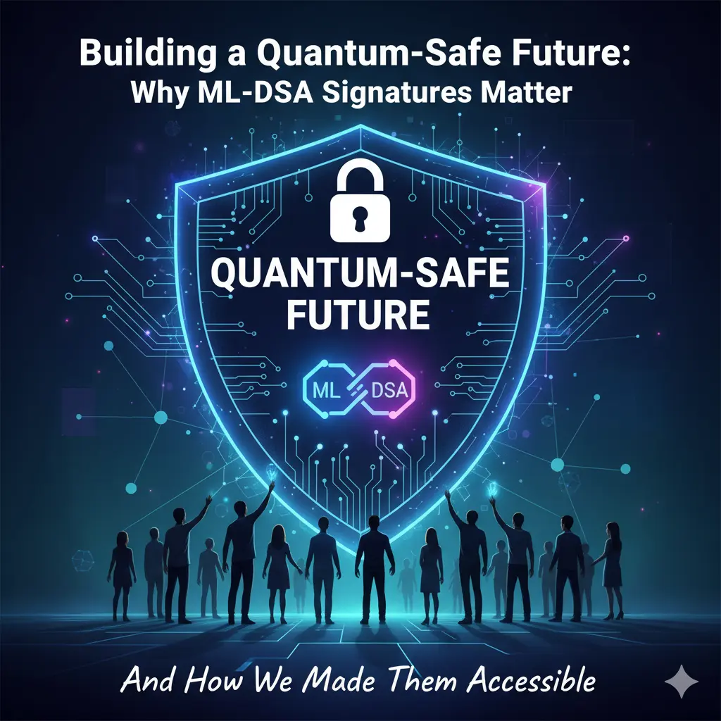 Building a Quantum-Safe Future: Why ML-DSA Signatures Matter and How We Made Them Accessible