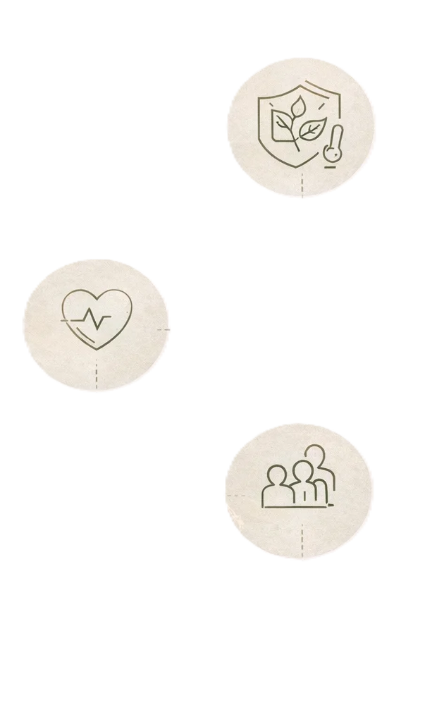 Community impact icons